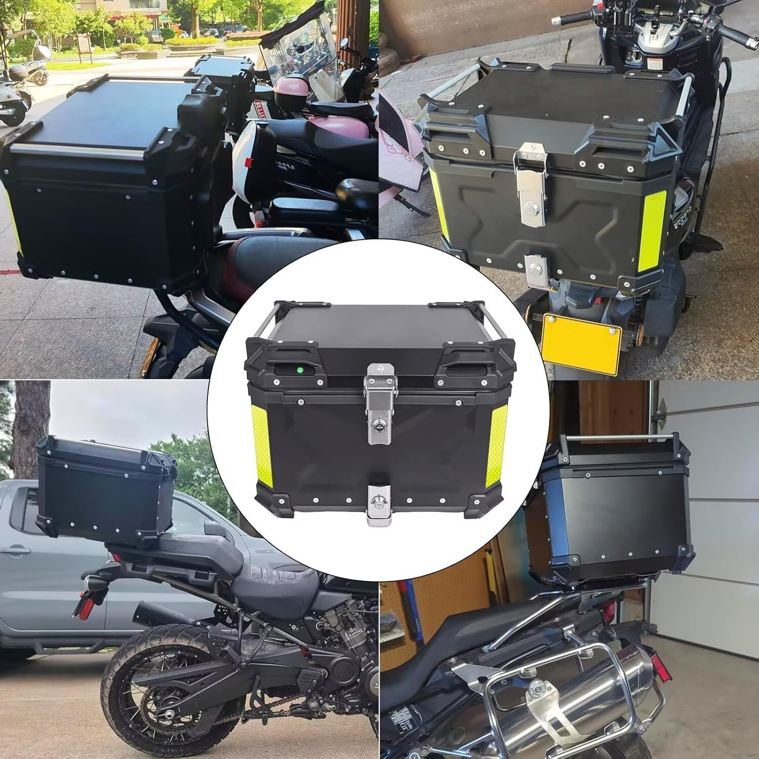 専用出品(大) カワサキ ZX-6R 45L/55L アルミトランクケース ユニバーサル